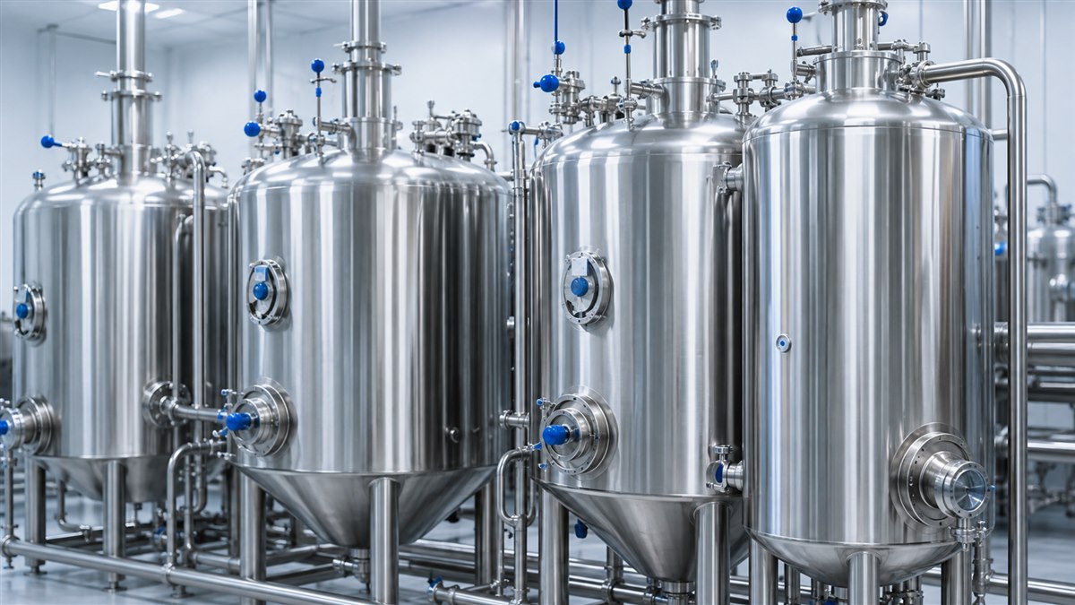 Illustrative stainless-steel manufacturing equipment